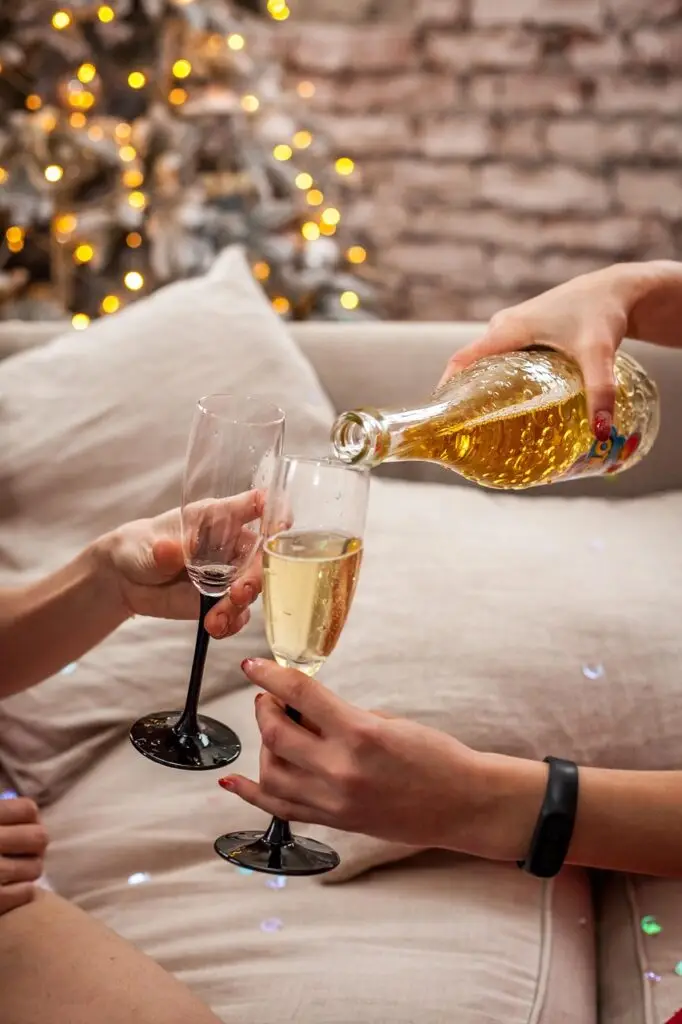 Champagne for Holiday Party