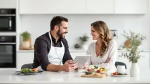 Private Chef with Client