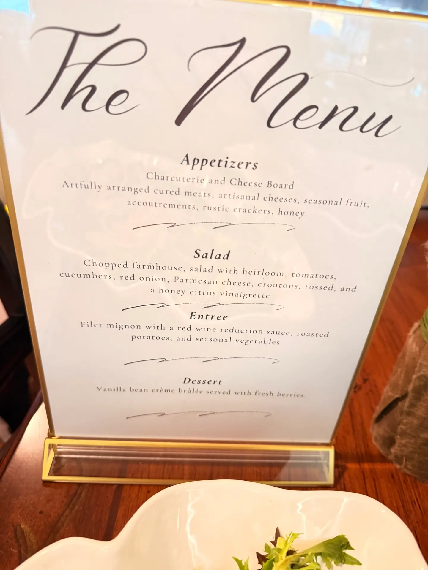 Private Chef Menu The Culinary Collective Atl Atlanta