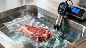Steak in Sous Vide