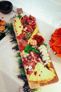 Charcuterie and cheese board Creative Catering Ideas