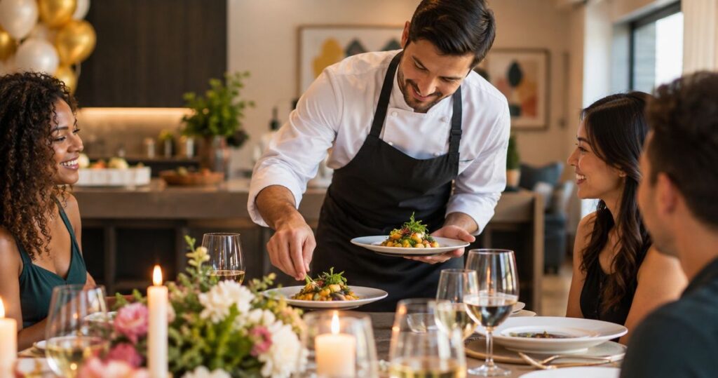 How much does a private chef cost for a birthday party?