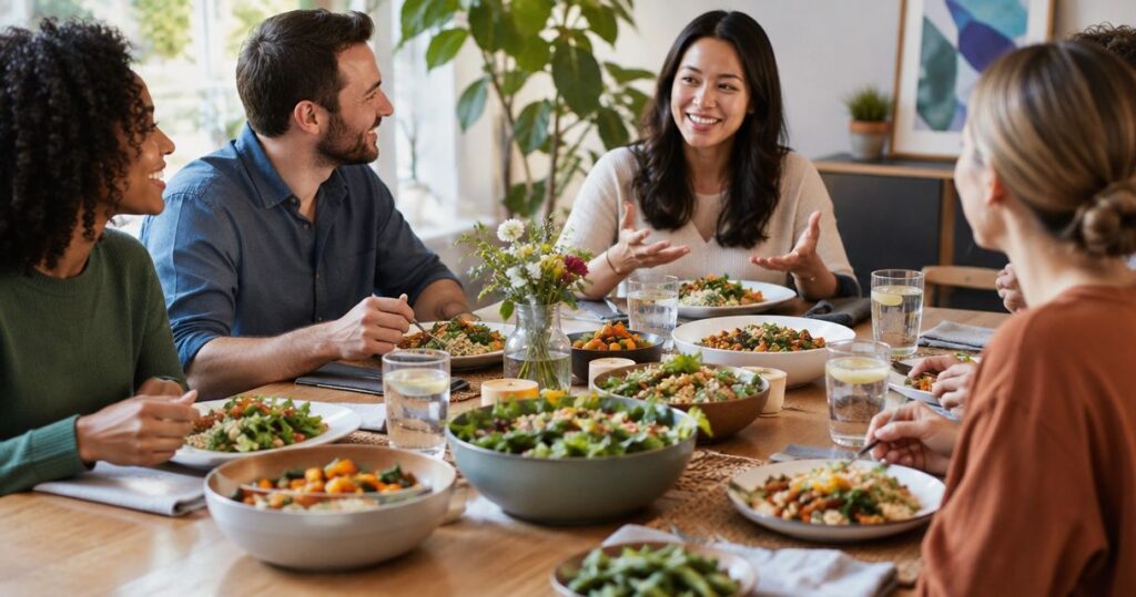 How to connect dietary restrictions to a group dinner menu